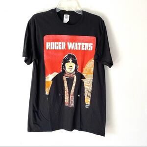 Roger Waters Pink Floyd NWOTS Black Graphic Rock Band T-shirt large